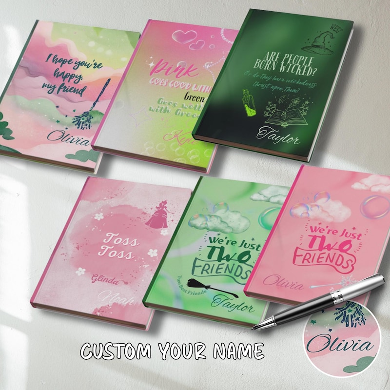 Feeling Wicked Notepad Wicked the Musical Notebook - Etsy
