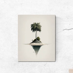 Peace corner, a digital illustration to decorate your living room, office or room.