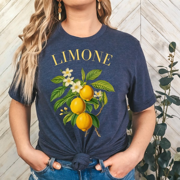 Limone T-shirt, Limone Tee, Italian Limone Shirt, Italian Lemon Inspired Shirt, Amalfi Coast Inspired Shirt, Limone