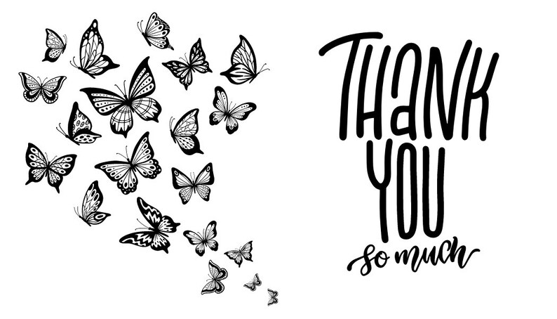 Thank You Cards nature-based - Etsy