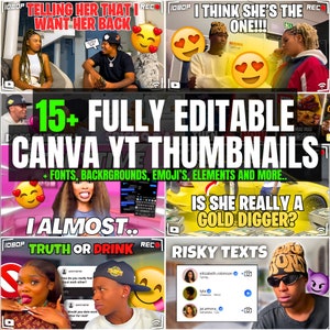 Canva YouTube Thumbnail Bundle