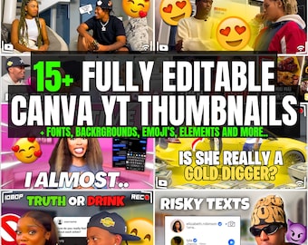 Canva YouTube Thumbnail Bundle