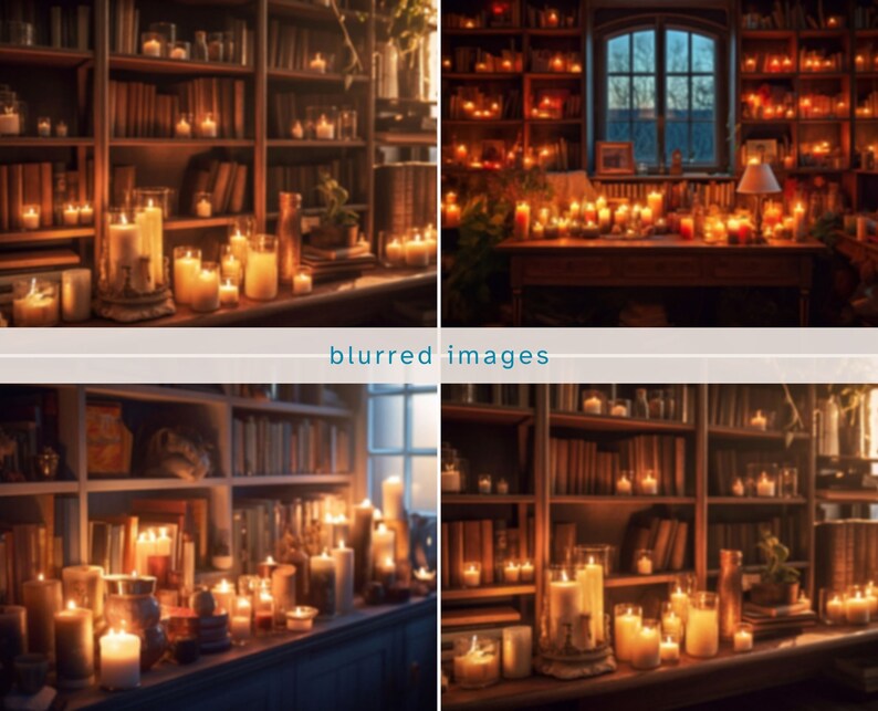 Magic Room Background Zoom Virtual Background Digital - Etsy