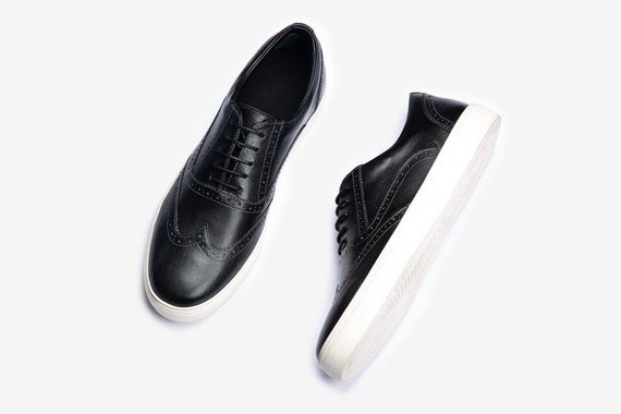 Mario Low Refined Black | Luxury Sneaker | CraftedSociety.com
