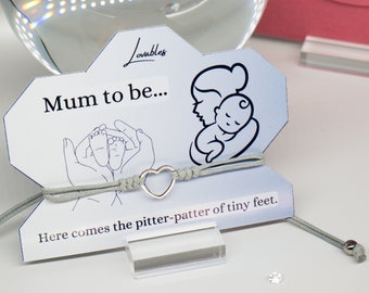 Mum to Be Bracelet  - Pregnancy Gift - gift for pregnant friend