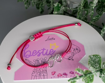 Best Friend Bracelet | cute friendship jewellery for her | Bestie Gift for Her