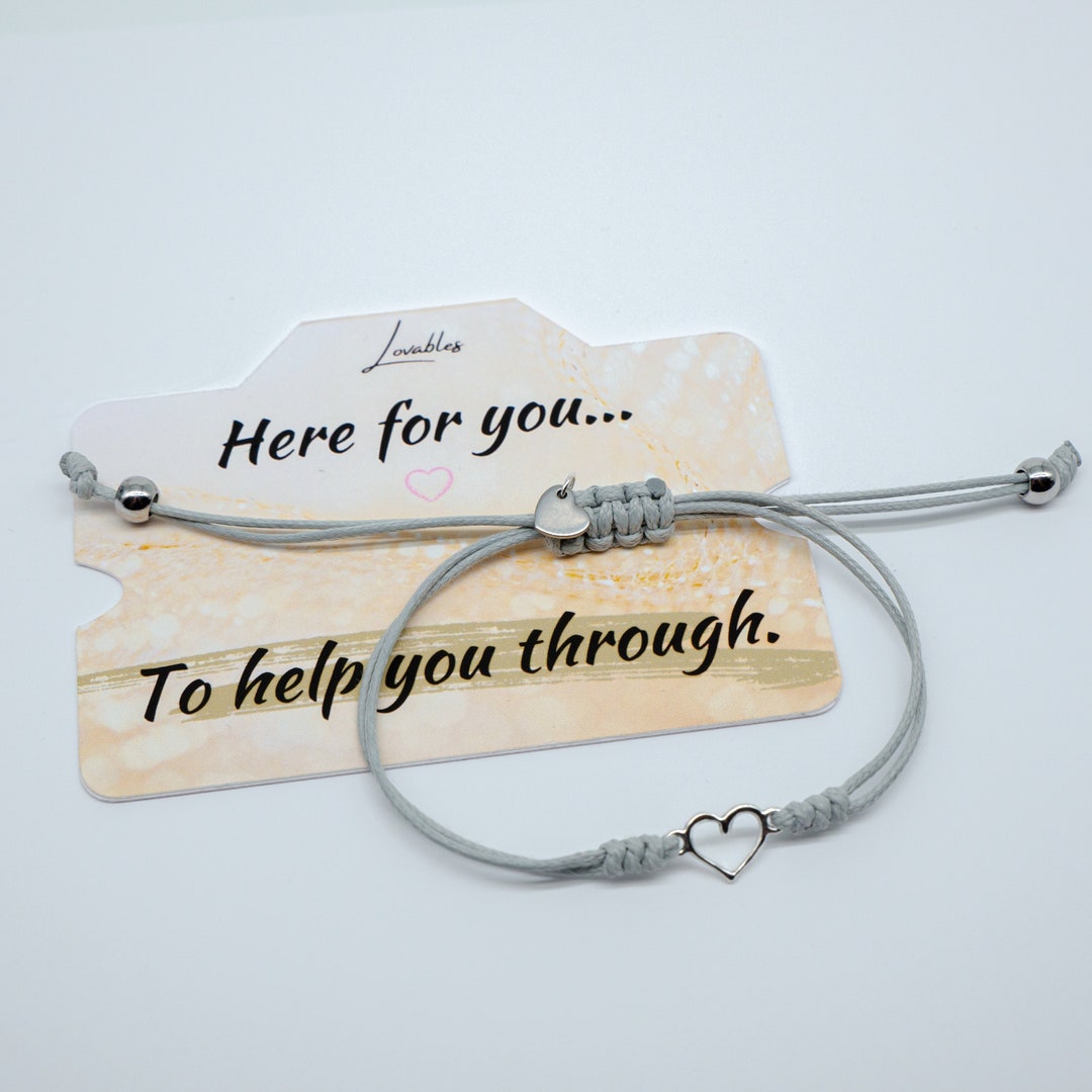 Here for You Bracelet You Got This Here for You Gift Friendship ...