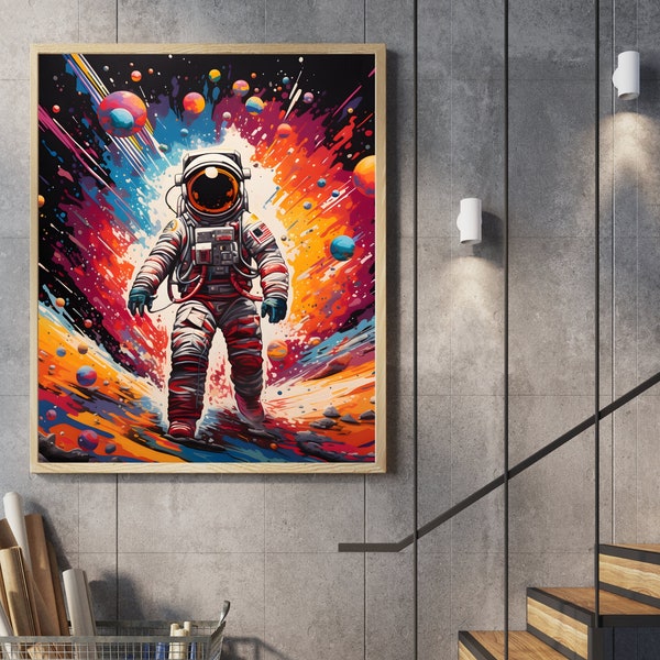 Pop Art Spaceman