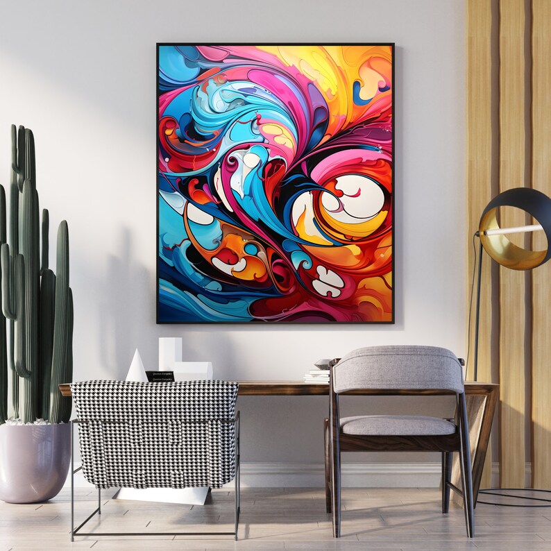 Abstract Art Digital Download Etsy