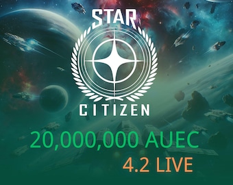 Star Citizen 20,000,000 aUEC (alpha UEC) for 4.2 Live Express Delivery