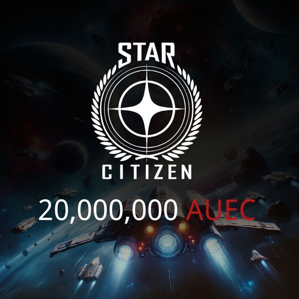 Star Citizen 20 000 000 aUEC (alpha UEC) pour la livraison express en direct 3.22.1