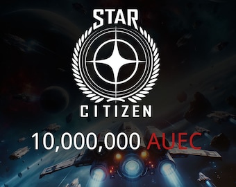 Star Citizen 10,000,000 aUEC (alpha UEC) for 3.22.1 Live Express Delivery