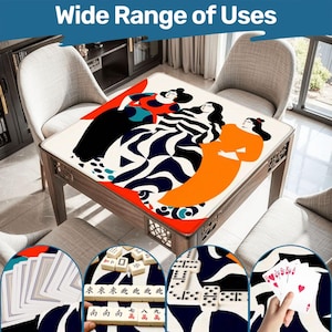 Mahjong Mat matisse print play mat mahjong table mat matisse bauhaus mahjong accessories mahjong gifts games mahjong table cover 3 women