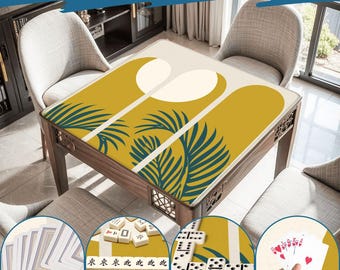 Mahjong Mat mid century modern play mat mahjong table mat mcm mahjong accessories mahjong tablecloth mahjong table cloth mahjong table cover