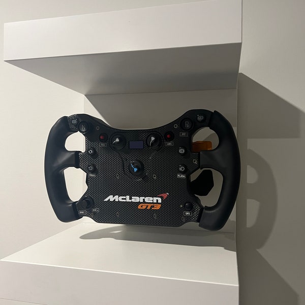 Floating Style Fanatec Wheel Wall Mount