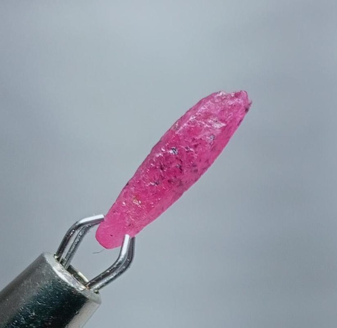 Ruby Stone Stick 12mm Pink Ruby Rough Stick: Loose Gemstone Pendant - Etsy Canada