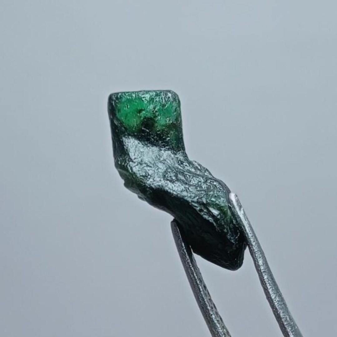 Pokemon Emerald Rough Natural Emerald Rough for Jewelry Making: 5x13mm Transparent Pendant - Etsy