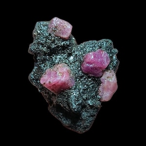 Certified Raw Ruby Rough: Uncut Gemstone for Pendant Size 30x38mm.