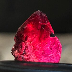 Natural Garnet Rough, Pendant Size Garnet Rough, Rough For Making Jewelry, Gift For Her, Transparent Garnet Rough, Size 11x16 mm.