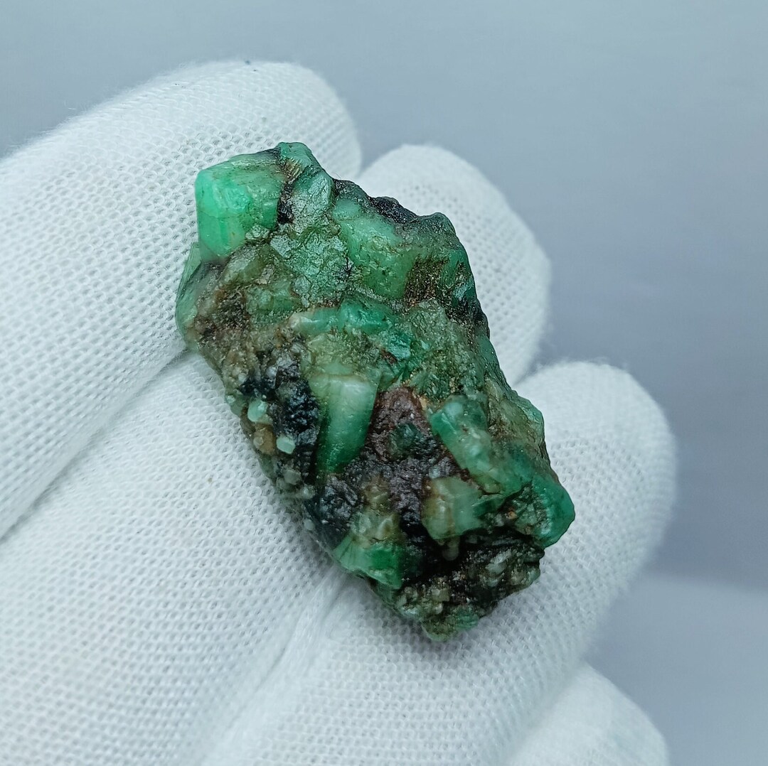 Pokemon Emerald Rough Rare Antique Emerald Rough - Etsy