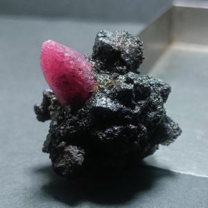 Raw Ruby Rough Gemstone: Uncut Ruby for Jewelry Making, 27x33mm