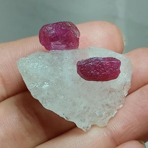 Natural Mozambique Ruby Rough Specimen (32x35mm)