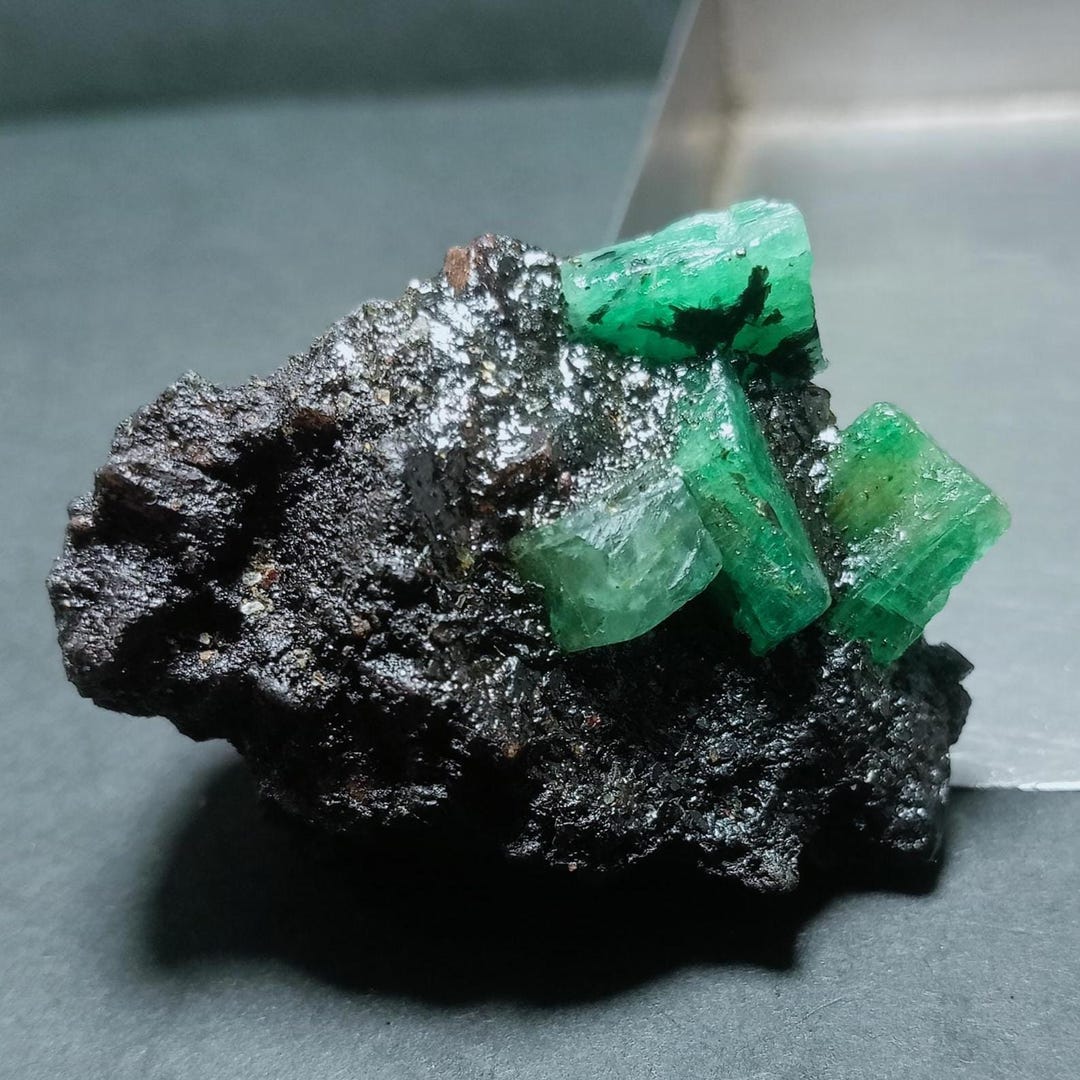 Pokemon Emerald Rough Big Emerald Specimen, Emerald Rough, Natural Emerald Rough for Pendant ...