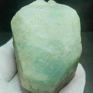 Large Raw Aquamarine Crystal, Biggest Aquamarine Rough, Size 51x53mm.