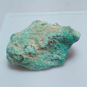 Turquoise Rough, Raw Turquoise Stone, Blue Turquoise Rough, Size24x37mm.