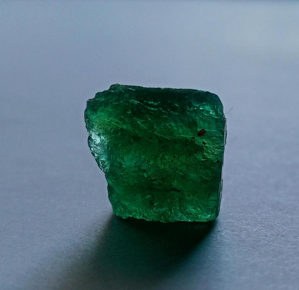希少ザンビア産エメラルド標本：天然原石（10 x 13 mm） - Etsy 日本