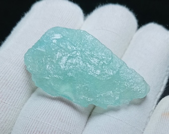 Rare Aquamarine Rough: Raw Gemstone for Jewelry