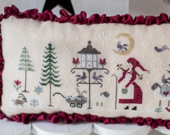 Shepherdess's Tale Winter Tralala Cross Stitch Diagram PDF