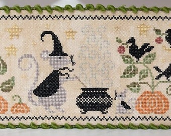 The Magic Cauldron Tralala Cross Stitch Diagram PDF