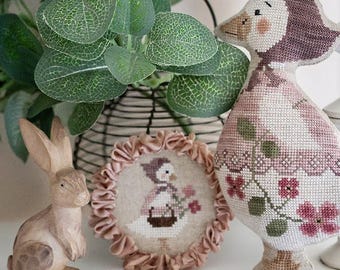 Little Goose 1 & 2 Tralala Cross Stitch Chart PDF