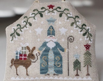 Saint Nicholas Tralala Cross Stitch Chart PDF