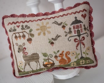 Autumn Tableau Tralala Cross Stitch Chart PDF