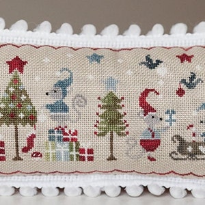 Christmas Mouse Tralala Cross Stitch Chart PDF