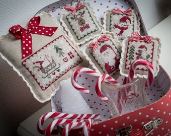 Christmas Ornaments 1 Tralala Cross Stitch Chart PDF