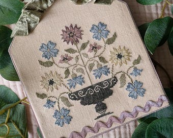 Tralala Flower Cup Cross Stitch Diagram PDF