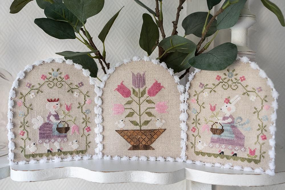 A Day in Spring Tralala Cross Stitch Diagram PDF