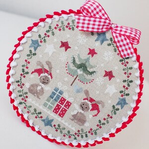 Christmas Spirit Tralala Cross Stitch Diagram PDF