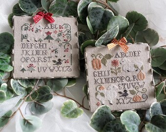 In My Meadow Autumn Winter Tralala Cross Stitch Chart PDF