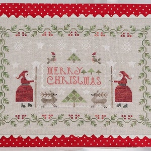 Sweet Christmas Tralala Cross Stitch Diagram PDF