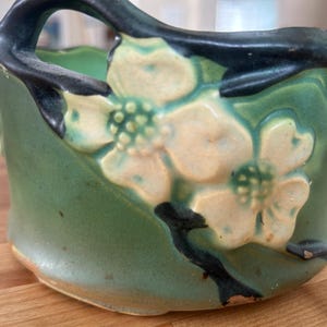 Antique Roseville Dogwood Bowl