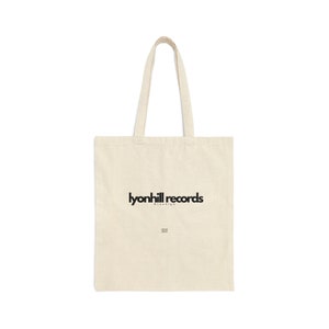 Cotton Canvas Tote Bag