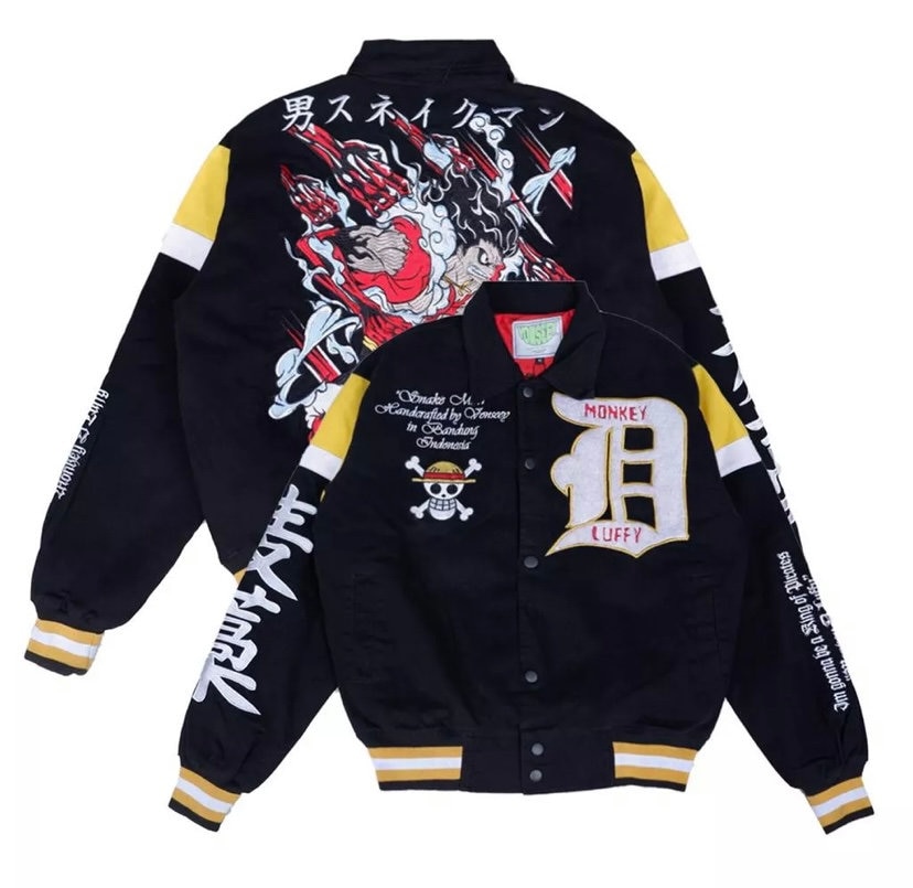 Varsity Jacket Anime - Etsy