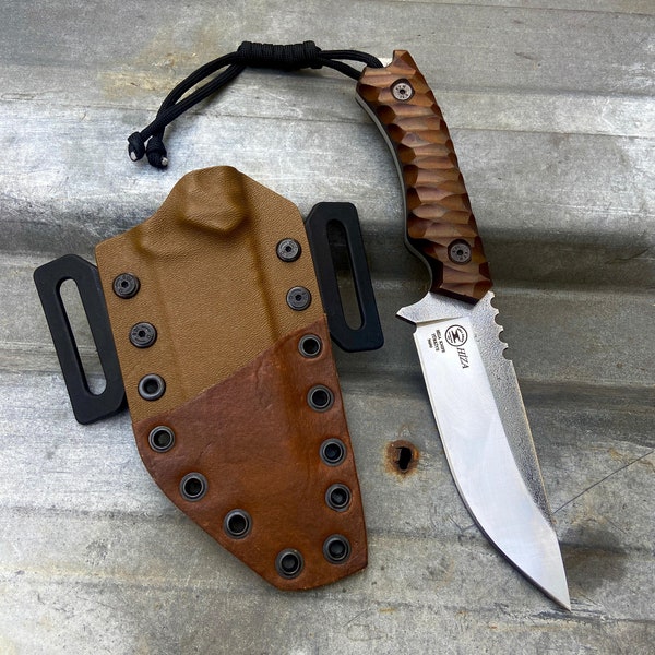 Bushcraft Knife N690 Steel Co, Hunting Knife, Handmade Knife, Survival Knife, EDC Knife, Hand Forged Knife, Custom Knife