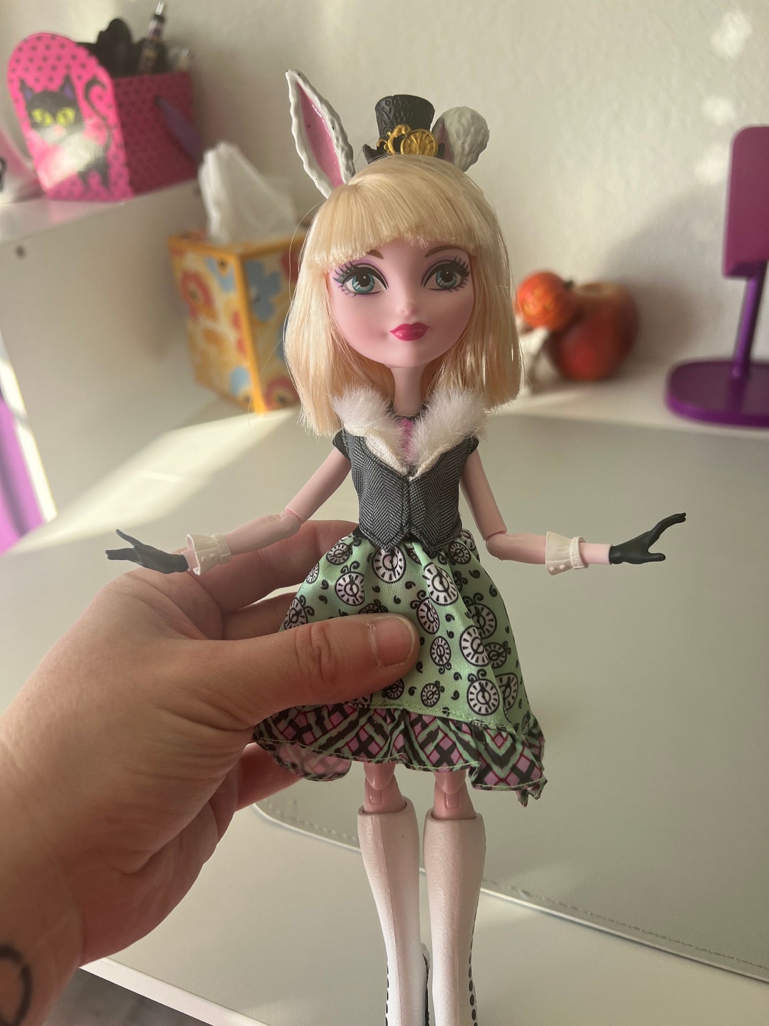 Ever After High Doll Bunny Blanc Core Royals and Rebels Video Etsy