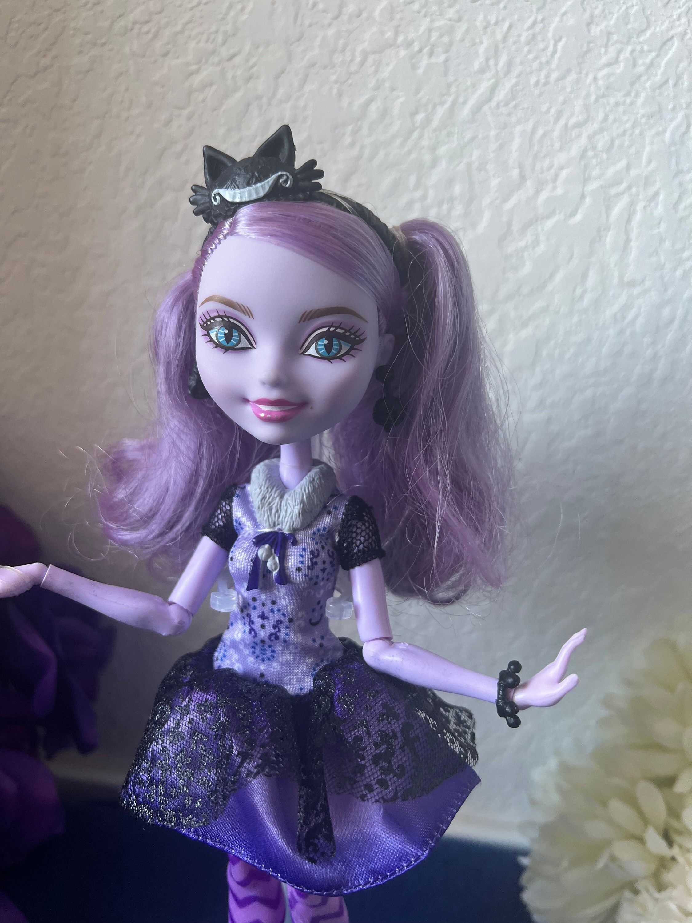 Ever After High. Doll Kitty Cheshire Core Royals and Rebels Video Included Etsy