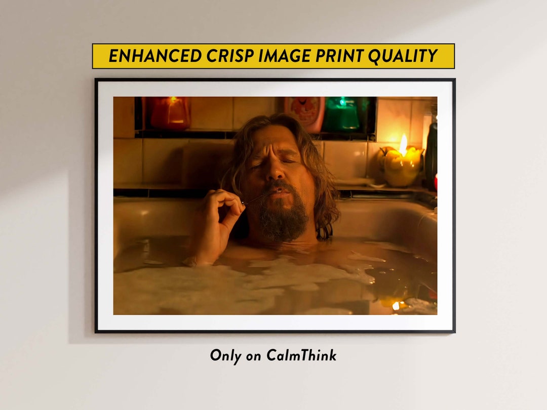 The Big Lebowski Movie Poster Nice Marmot Scene Funny Etsy